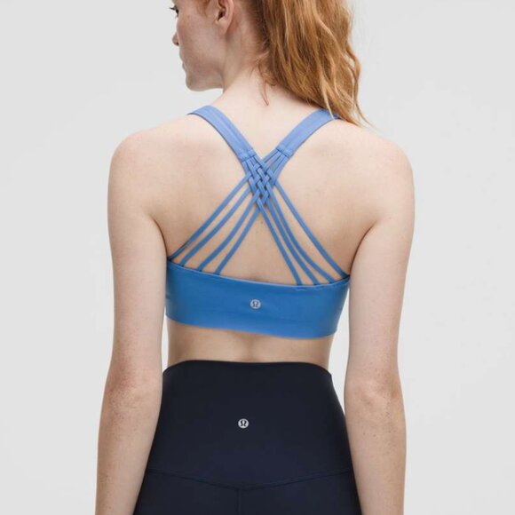 lululemon athletica Other - NEW Lululemon FlexyFlex Strappy Yoga Bra Pool Party